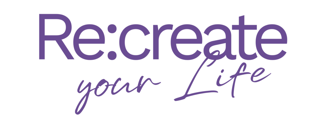 Logo Re:create your Life Online Programm